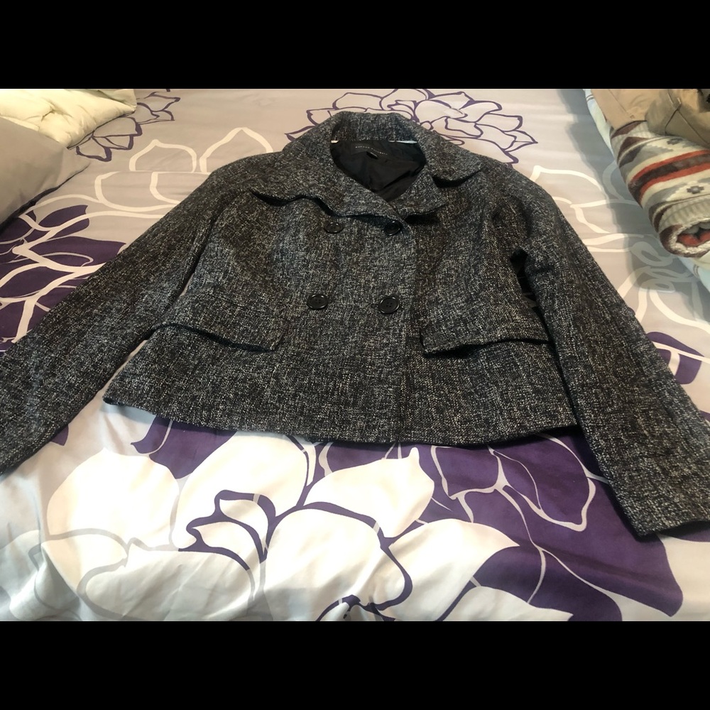 Banana Republic grey wool blend Jacket 🧥